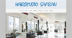 Desktop Screenshot of hairstudiosafran.ch